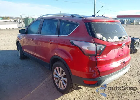 2017 Ford Escape Titanium from USA, damaged, VIN 1FMCU0J93HUF02113
